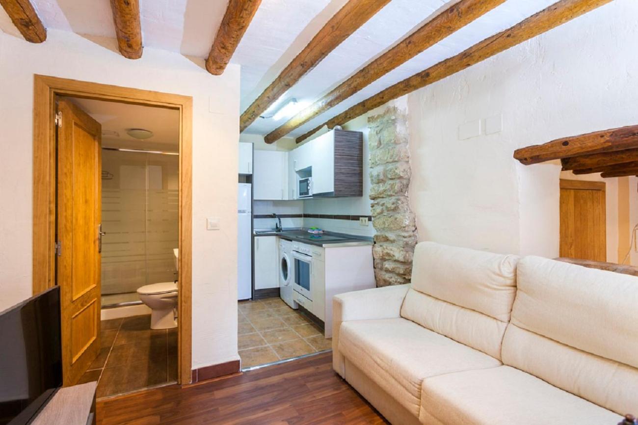 Apartamentos Casa Samper Santa Eulalia de Gállego Szoba fotó